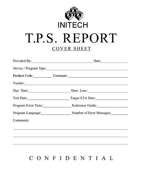 what's a tps report